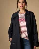 Camiseta rayas con estampado de corazones para mujer - Crudo 34_101H008_CRU110602_5