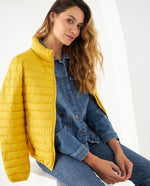 Chaqueta acolchada para mujer - Amarillo 34_121F200_AMA150643_0