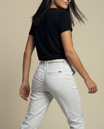 Pantalón con bota recta para mujer - Blanco 34_1300901_BLA114001_4