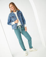 Pantalón tipo chino para mujer - Verde 34_131F003_VER184612_0