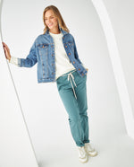 Pantalón tipo chino para mujer - Verde 34_131F003_VER184612_6