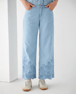 Jean con diseño de flores para mujer - Azul 34_171F003_AZU114604_3