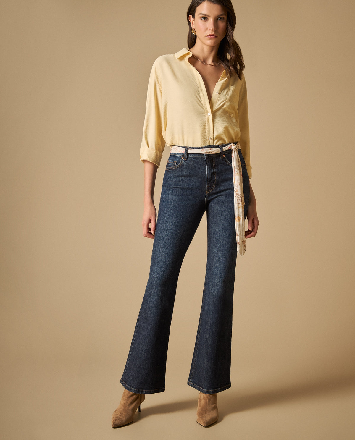 Jean wide leg cintura alta para mujer - Azul 34_171H001_AZU193933_0