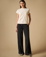 Camiseta manga corta oversize para mujer - Crudo 34_401H006_CRU111302_5