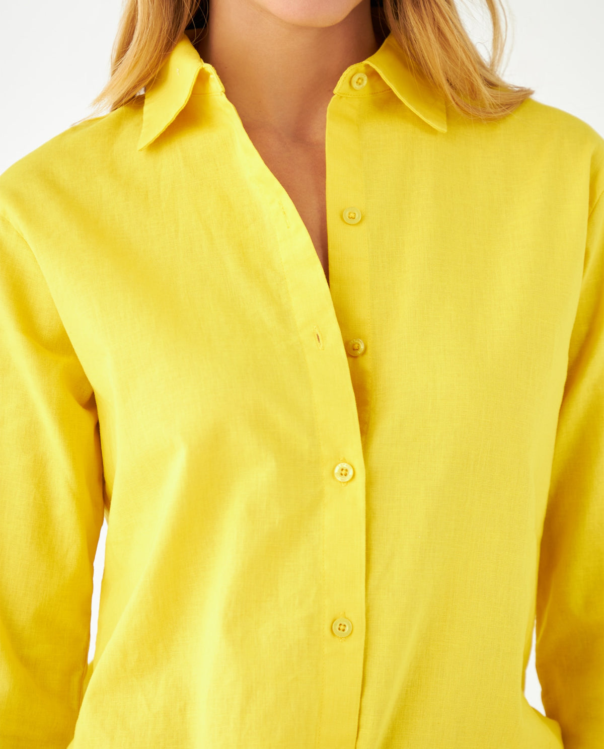 Camisa manga larga para mujer - Amarillo 34_411F026_AMA140745_4
