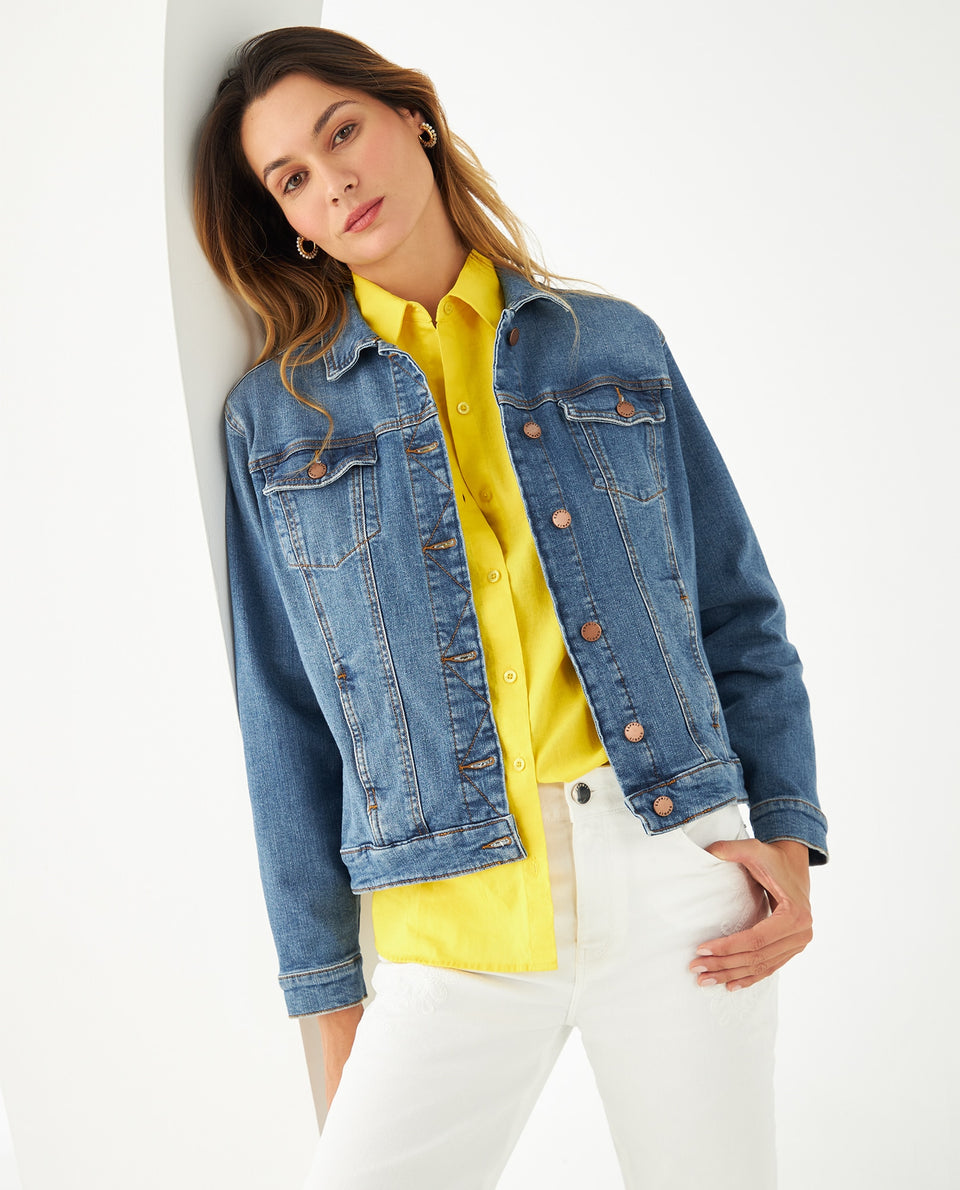 Camisa manga larga para mujer - Amarillo 34_411F026_AMA140745_7