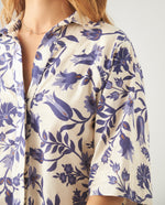Camisa estampada para mujer - Azul 34_411F032_AZU193935_3