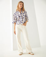 Camisa estampada para mujer - Azul 34_411F032_AZU193935_5