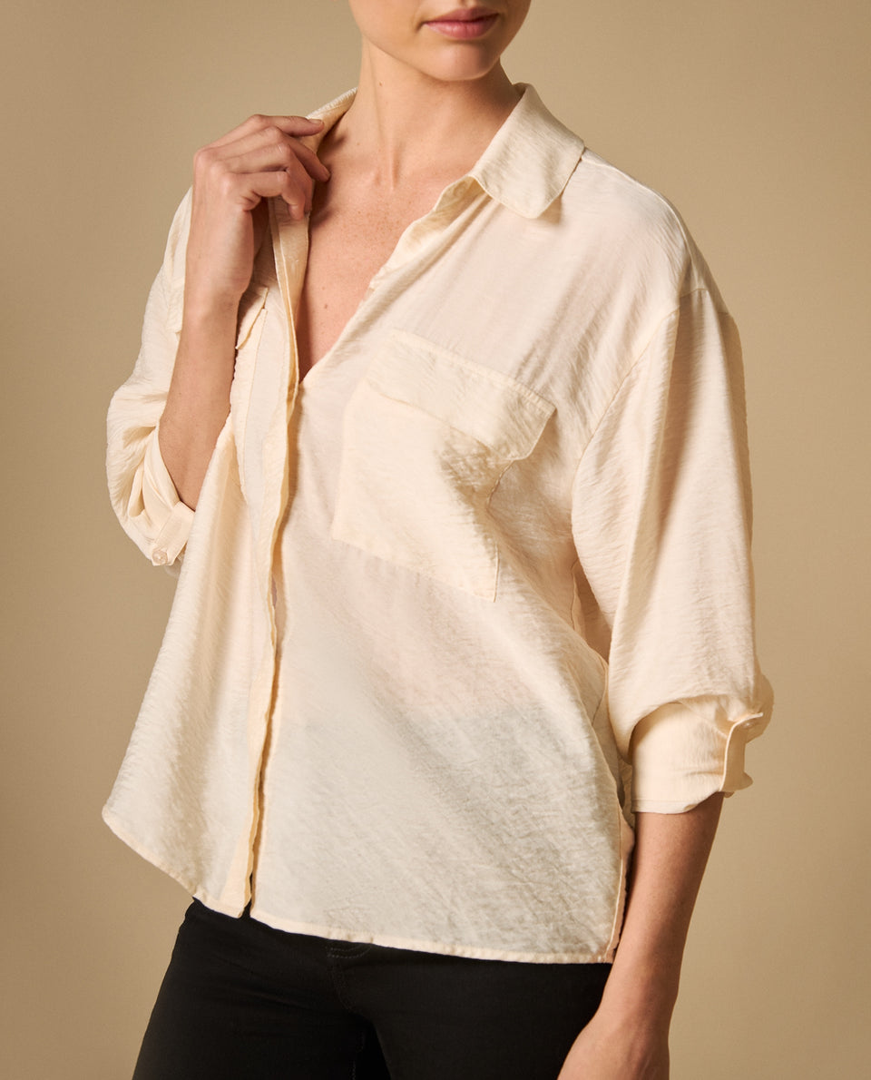 Camisa manga larga con estampado gráfico para mujer - Crudo 34_411H014_CRU111302_3