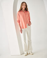 Camisa con apliques para mujer - Rosa 34_412F005_ROS161329_5