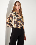 Camisa con manga larga amplia para mujer - Amarillo 34_412F017_AMA120717_0