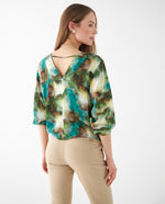 Camisa estampada para mujer - Verde 34_412F027_VER146007_4
