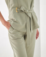 Camisa tipo chaleco para mujer - Verde 34_412F031_VER180426_3