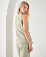 Camisa tipo chaleco para mujer - Verde 34_412F032_VER180426_4