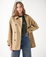 Abrigo tipo Trench para mujer - Café 34_422F207_CAF180930_0