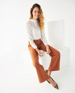Pantalón bota recta para mujer - Café 34_431F004_CAF181140_6