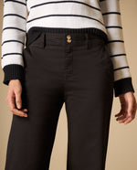 Pantalón de talle alto con corte recto para mujer - Negro 34_431H005_NEG190303_4