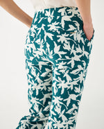 Pantalón para mujer estampado - Verde 34_432F006_VER185322_5