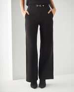 Pantalón bota amplia para mujer - Negro 34_432F008_NEG190303_3