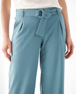 Pantalón de bota recta para mujer - Verde 34_432F012_VER184612_5