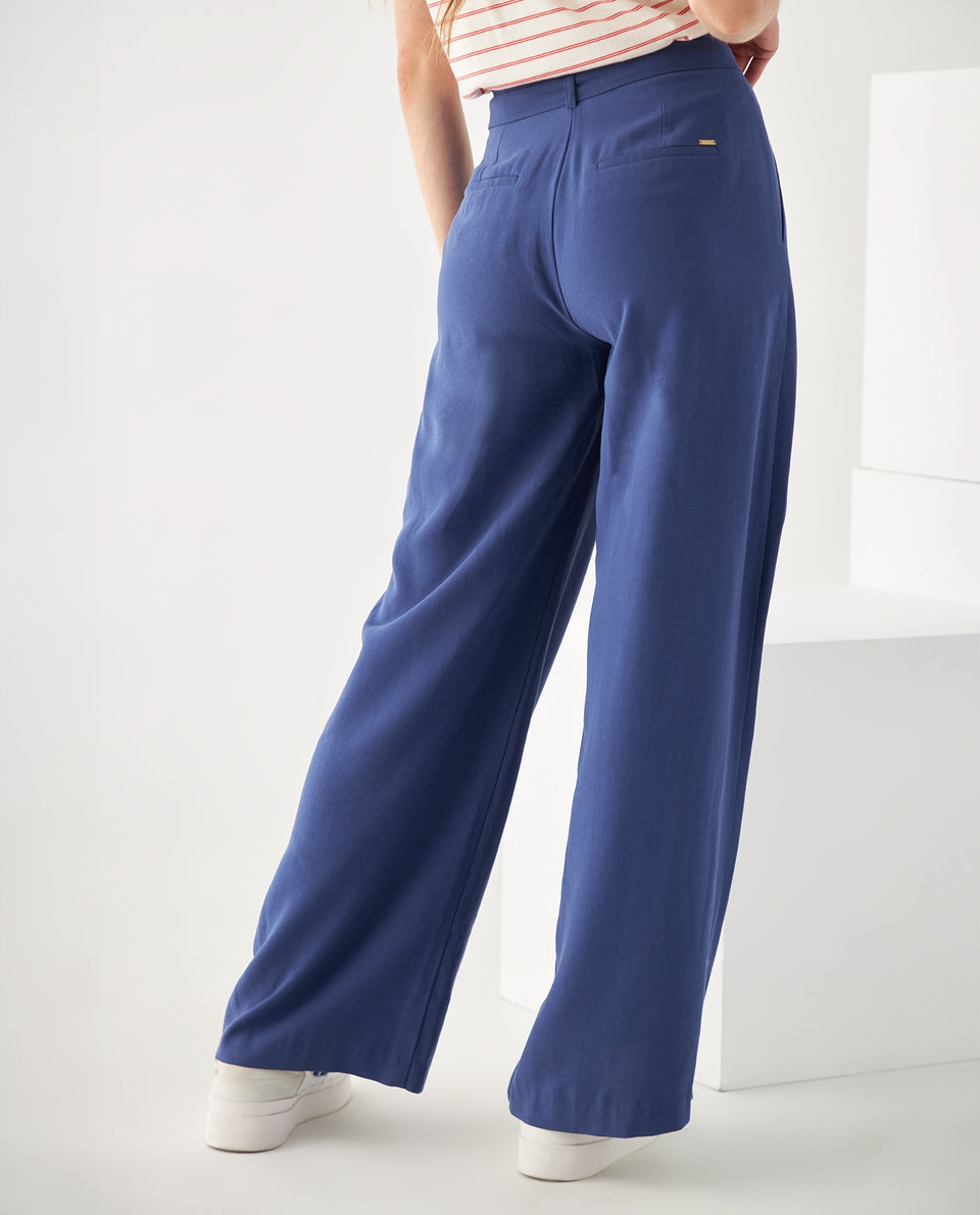 Pantalón elegante para mujer - Azul 34_432F017_AZU194029_4