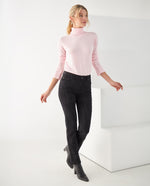 Jean Boot cut cinco bolsillos para mujer - Negro 34_472F004_NEG193909_6