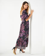 Vestido midi estampado para mujer - Morado 34_491F007_MOR192524_4