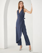 Enterizo de pantalón largo para mujer - Azul 34_492F006_AZU193923_0