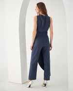 Enterizo de pantalón largo para mujer - Azul 34_492F006_AZU193923_4