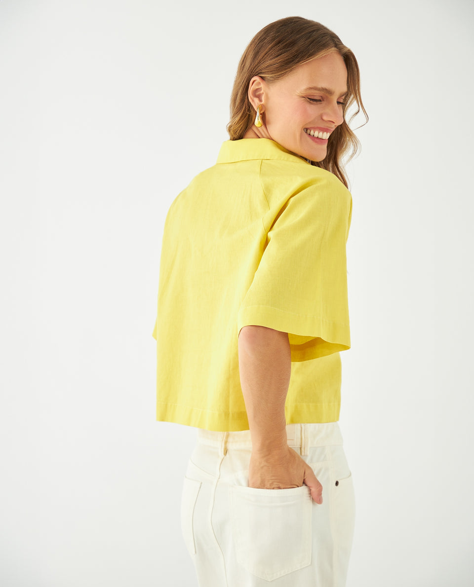 Camisa manga corta para mujer - Verde 34_611F036_VER140647_7