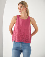 Camisa con detalles desagujados para mujer - Rosa 34_612F016_ROS171723_0