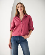 Camisa de manga Largo graduable para mujer - Rosa 34_612F017_ROS171723_0