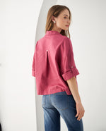 Camisa de manga Largo graduable para mujer - Rosa 34_612F017_ROS171723_4