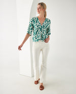 Camisa de tela fluida para mujer - Crudo 34_612F021_CRU110602_6