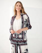 Camisa con mix de estampados para mujer - Blanco 34_612F035_BLA110601_0