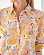 Camisa con estampado de flores para mujer - Amarillo 34_612F042_AMA110510_3