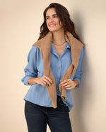 Camisa manga larga para mujer - Azul 34_615F327_AZU144214_5