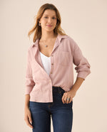 Camisa manga larga para mujer - Rosa 34_615F327_ROS112511_3