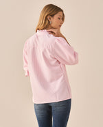Camisa de cuello neru con bolero para mujer - Naranja 34_615F340_NAR151058_4