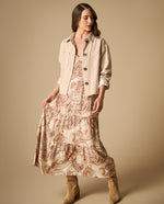 Chaqueta camisa oversized con botones para mujer - Beige 34_621H013_BEI151306_7