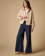 Chaqueta con bordados ornamentales en mangas para mujer - Crudo 34_621H018_CRU110602_7