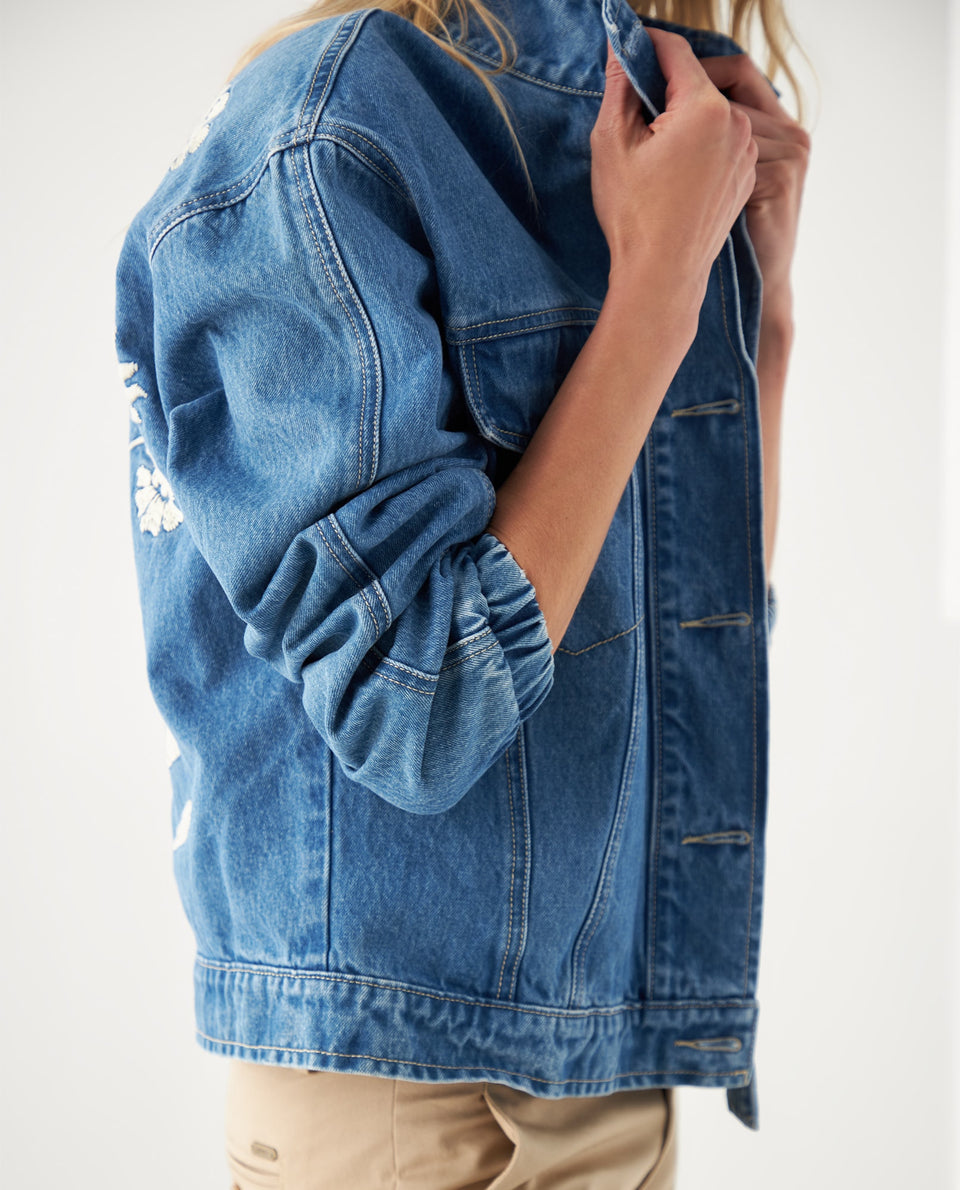 Chaqueta en denim para mujer - Azul 34_622F000_AZU174027_3