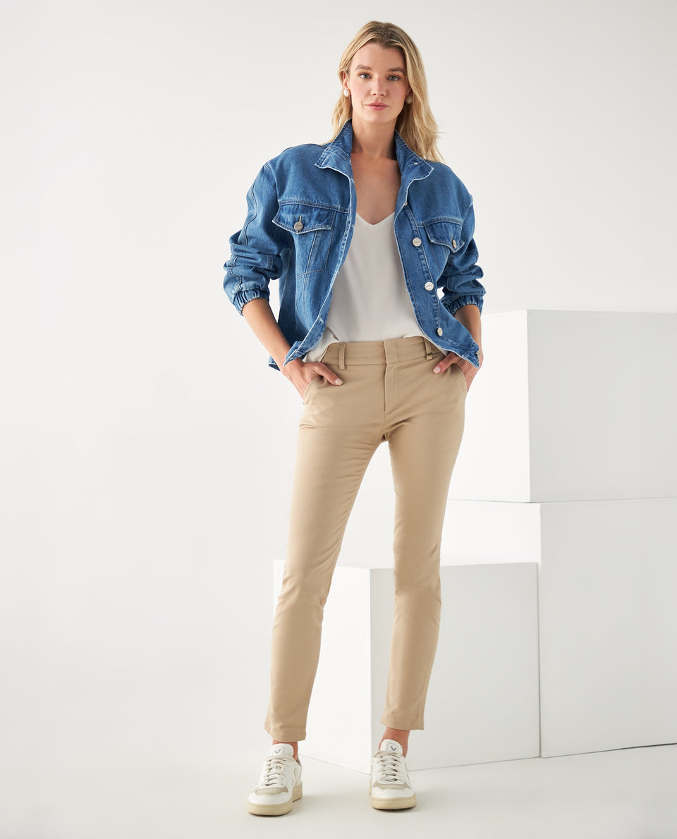 Chaqueta en denim para mujer - Azul 34_622F000_AZU174027_5
