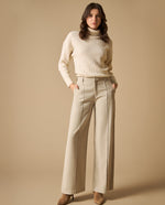 Pantalón wide leg talle alto para mujer - Gris 34_631H000_GRI146408_0