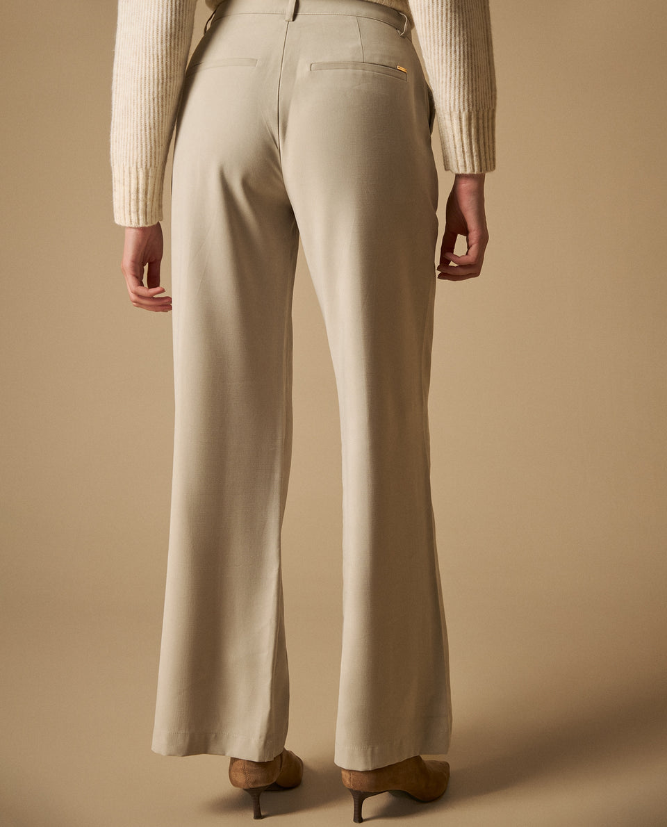 Pantalón wide leg talle alto para mujer - Gris 34_631H000_GRI146408_5