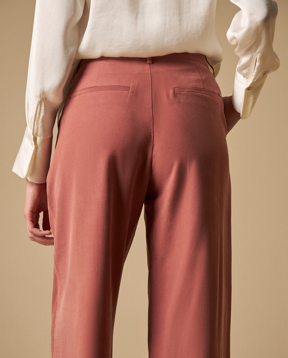 Pantalón wide leg talle alto para mujer - Rosa 34_631H000_ROS181435_5
