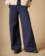 Pantalón wide leg cintura alta para mujer - Azul 34_631H004_AZU193923_3