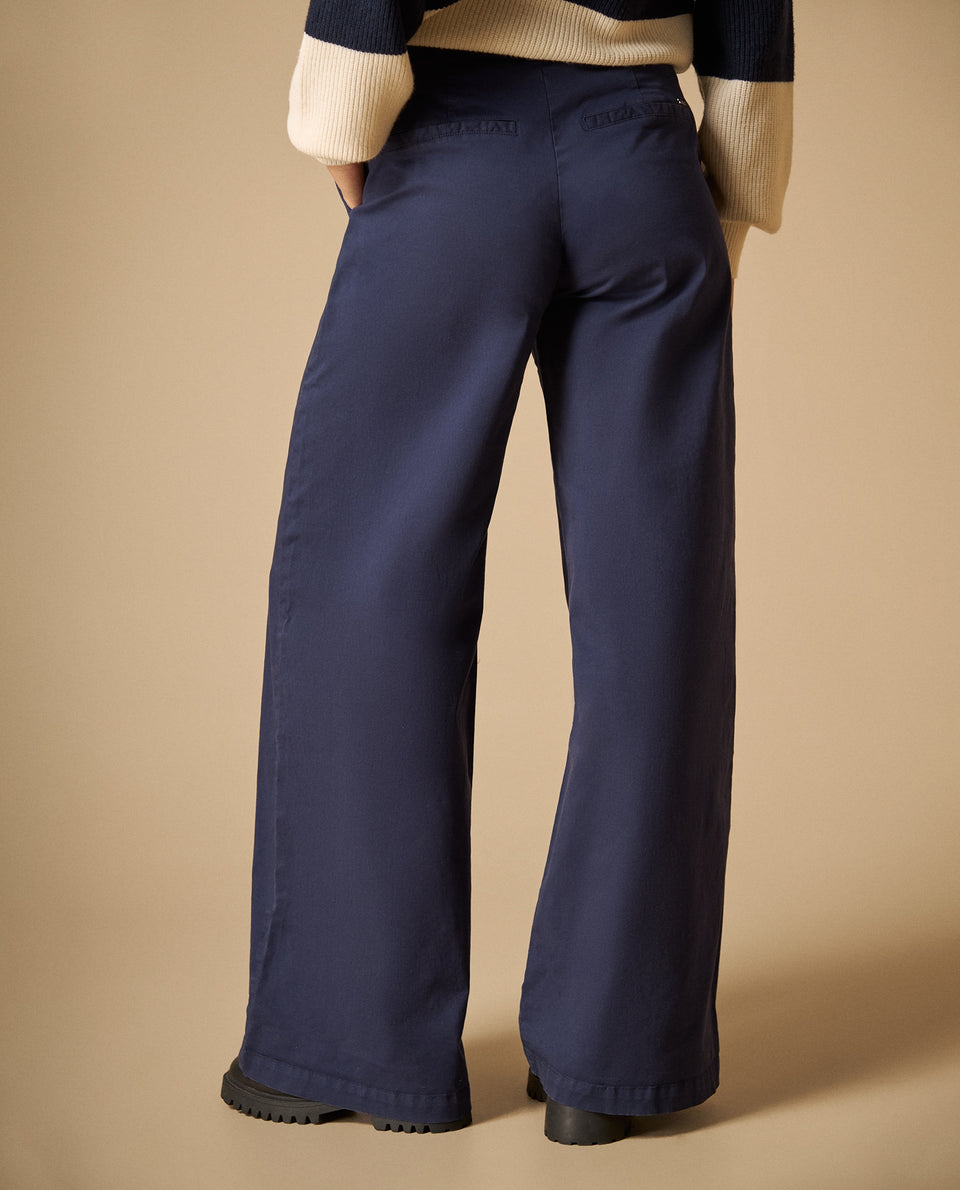 Pantalón wide leg cintura alta para mujer - Azul 34_631H004_AZU193923_5