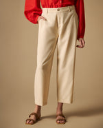 Pantalón wide leg cintura alta para mujer - Crudo 34_631H006_CRU110602_3