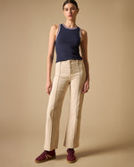 Pantalón wide leg cinco bolsillos para mujer - Crudo 34_631H013_CRU110602_0